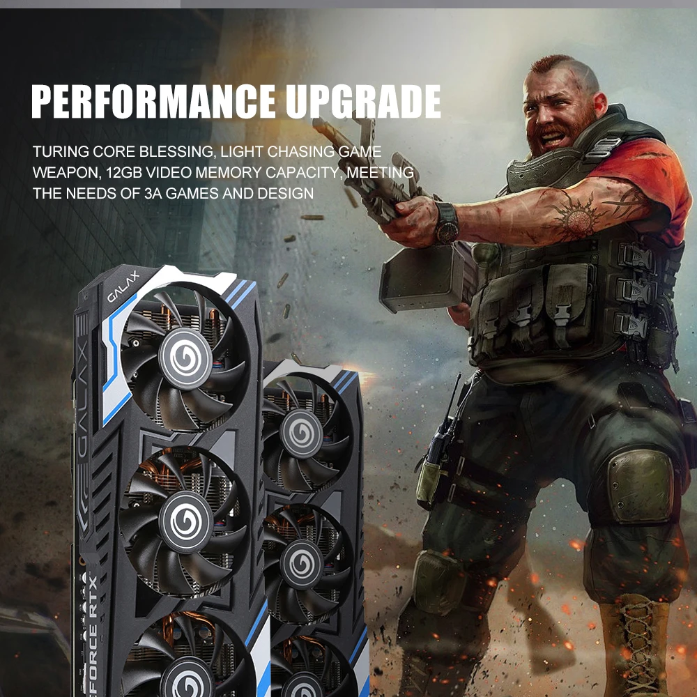GALAXY NEW RTX2060 S Pro 8G Graphic Card RTX 2060 GDDR6 192 Bit 12NM Video Cards GPU DeskTop CPU Motherboard placa de video