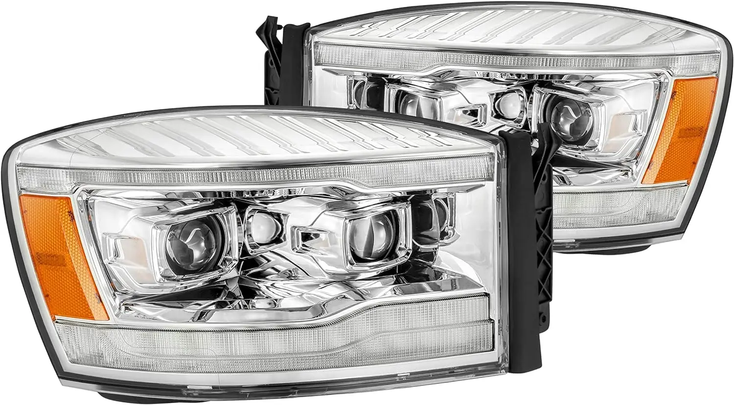 

Projector Headlights fits, Clear