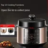 Smart Electric Pressure Cooker, Official MultiFunction Rice Cooker for Home Use, Compact Kitchen Device, Easy Clean Design 4