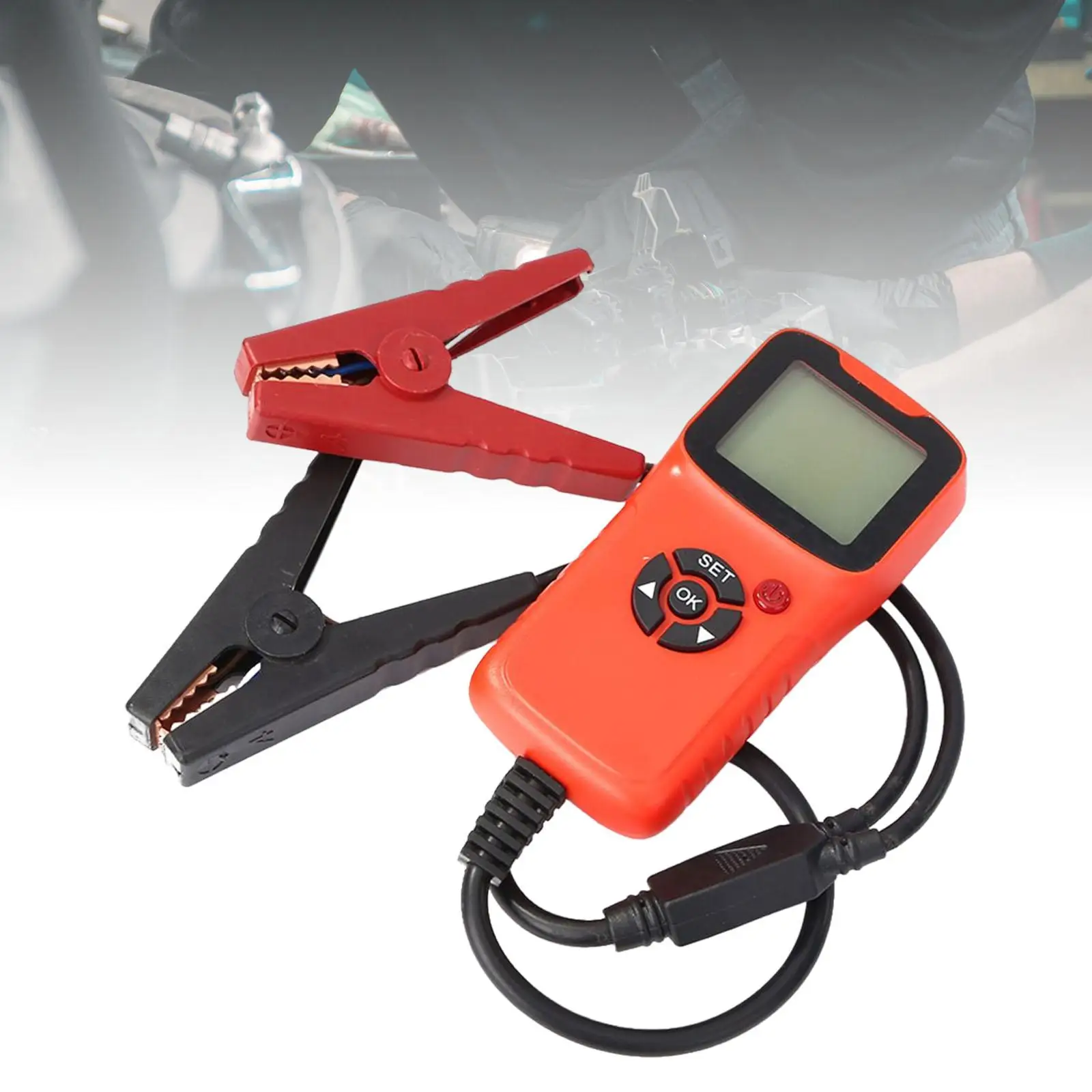 

Pro 12V CCA Automotive Load Battery Tester Digital Bad Cell Test Tool