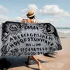 Ouija Tarot Witchcraft Gothic Towel Microfiber Beach Towel Absorbent Quick dry Soft Yoga Swimming Resort Mountain Climbing Towel 5