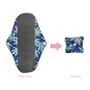 Bamboo Cloth Sanitary Napkin Reusable Washable Menstrual Pads Women Hygiene Sanitary Towels Pads Postpartum Nursing Pads 2