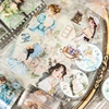200cm/roll Waterproof Material PET Washi Tape Sticker Trendy Romantic Photo Studio Series Gentle Girl Character Theme Stickers 2