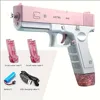 Glock Electric Water Gun Comes With Two Replaceable Small Water Tanks Suitable Beach Pool Parties For Kids 2