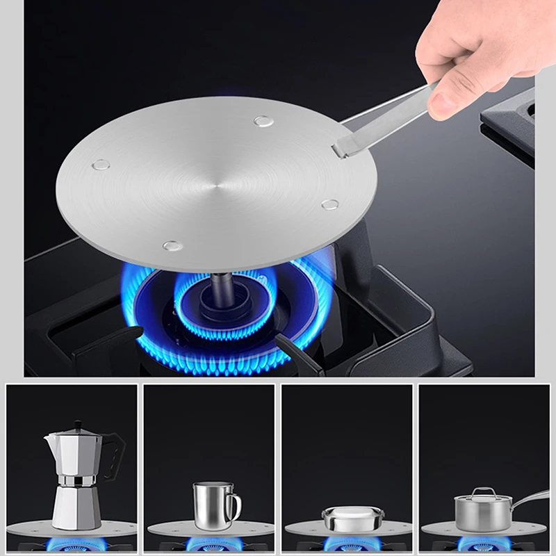 Heat Diffuser Plat Stainless Steel Heats Conduction Plate Induction Cooker Diffuser Plate Electric Stove Protector Accessories