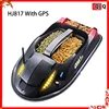 Hj817 Rc Boat 12v High-Power Nesting Boat Gps Positioning 500m Automatic Return Three Compartment Feeding And Net Pulling Boat 1