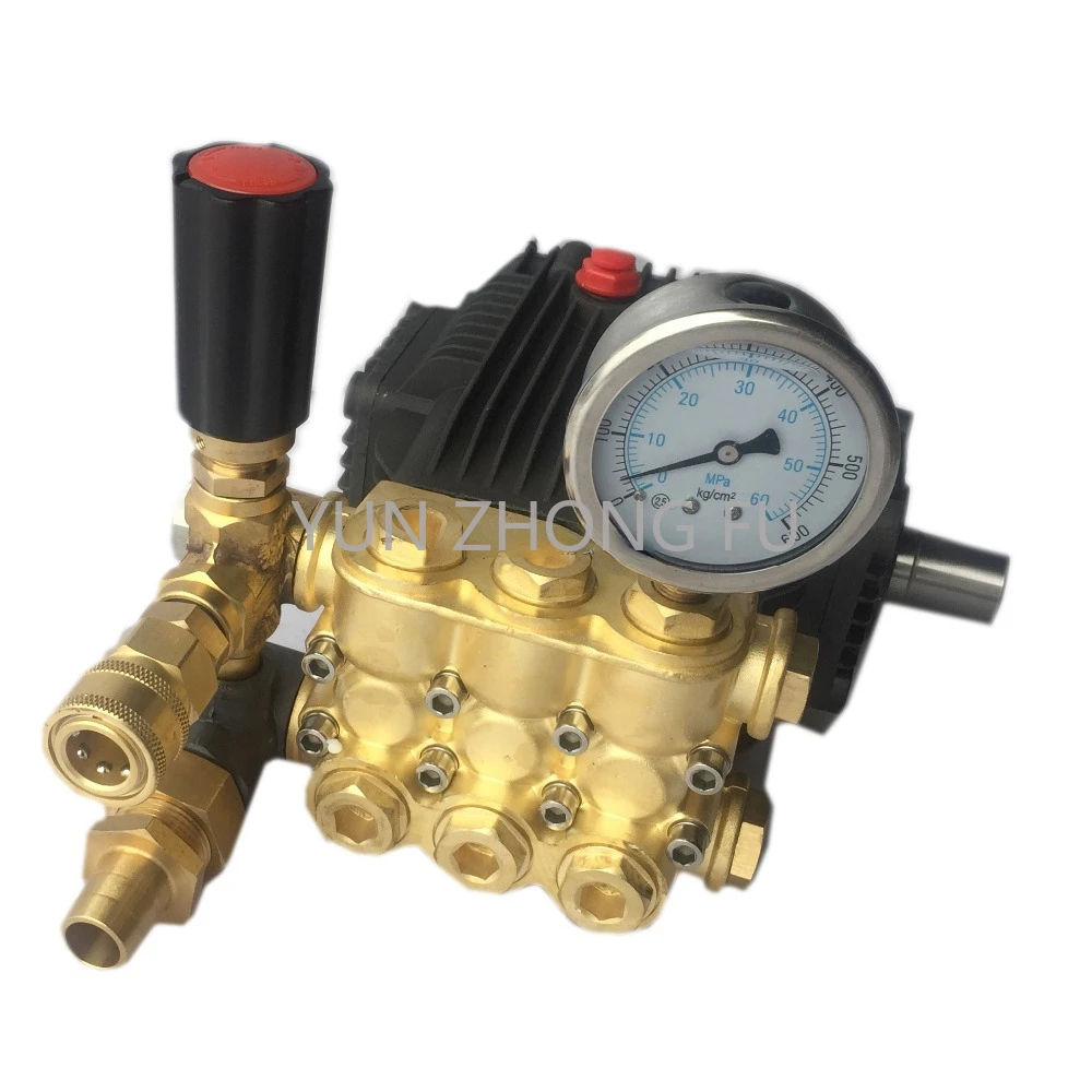 

High pressure water piston pump