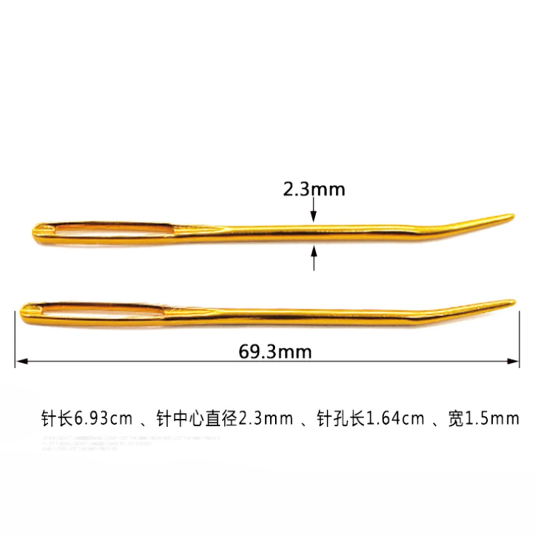 Large Eye Blunt Sewing Needle Set Cross Stitch Knitting Needles Handmade Leather Embroidery Thread Needle Sewing Accessories