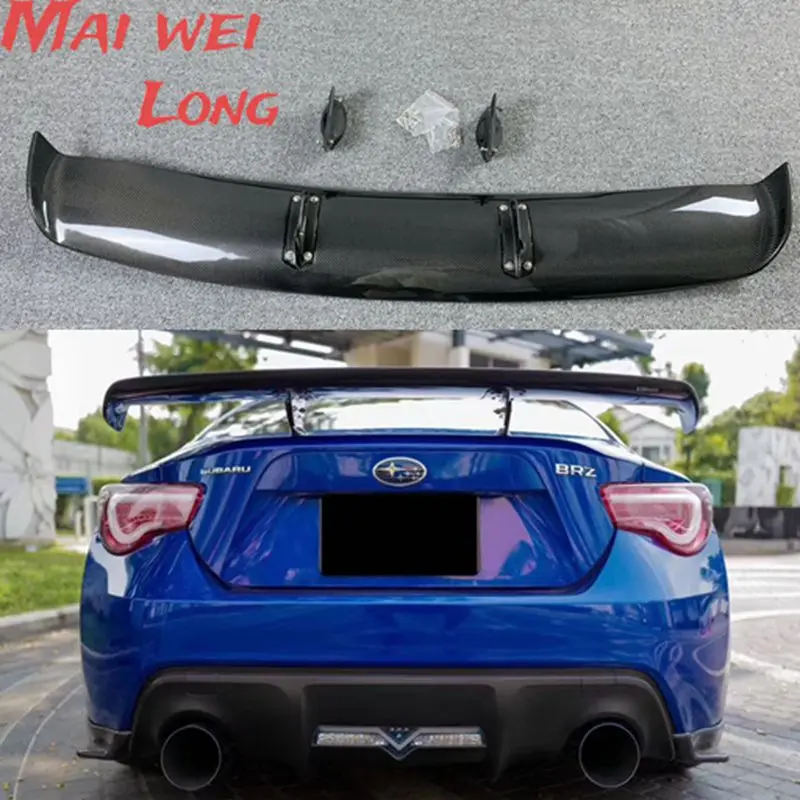 

Car-styling Carbon fiber Material NB Style GT 86 BRZ Rear Trunk wing spoiler For Subaru BRZ Toyota 86 GT86