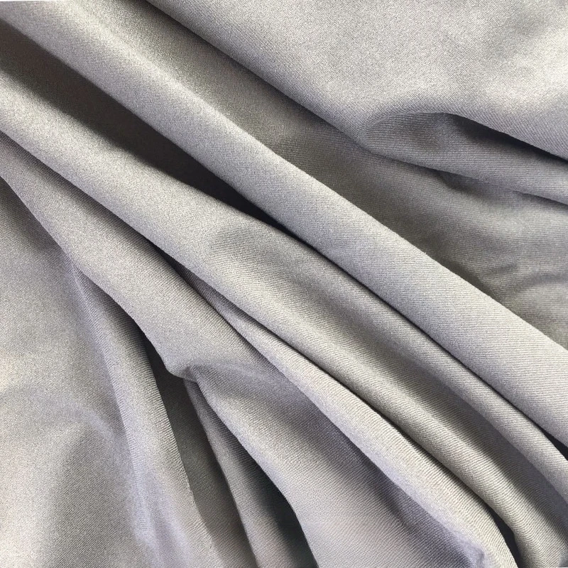 low-price-anti-electromagnetic-radiation-four-sided-stretch-silver-fiber-cloth-emf-shielding-antibacterial-conductive-fabrics