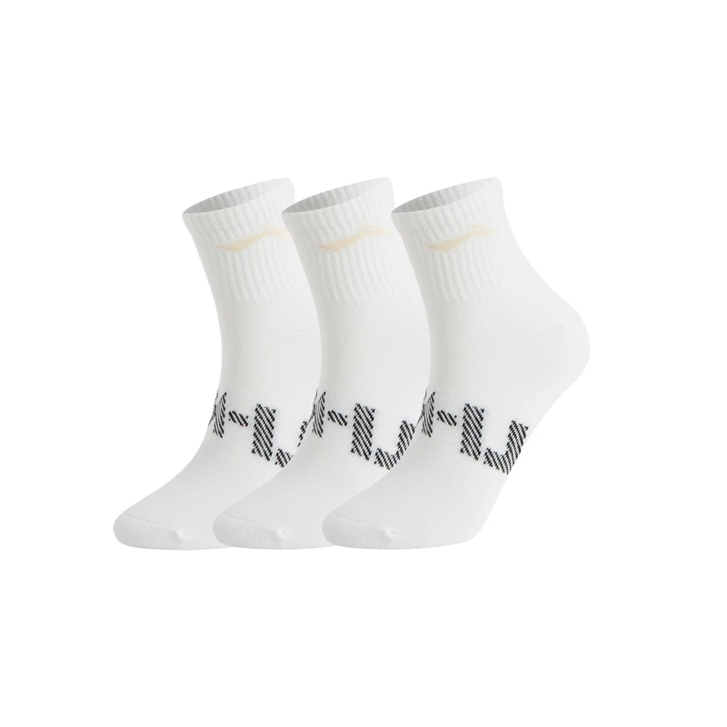 Sports Socks 3 Pairs Unisex 24-28cm Breathable