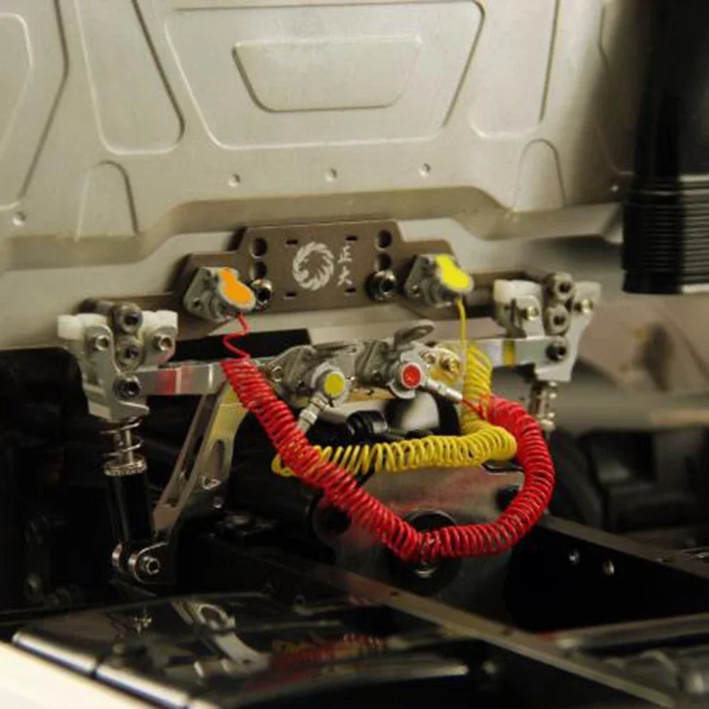 Tubo di olio di trachea di simulazione in plastica per 1/14 Tamiya
