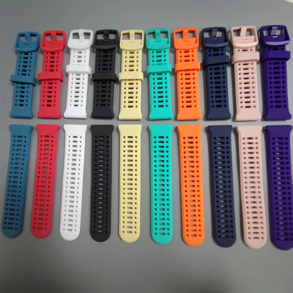 Silicone Wrist Strap Bands - Versatile 20mm/22mm