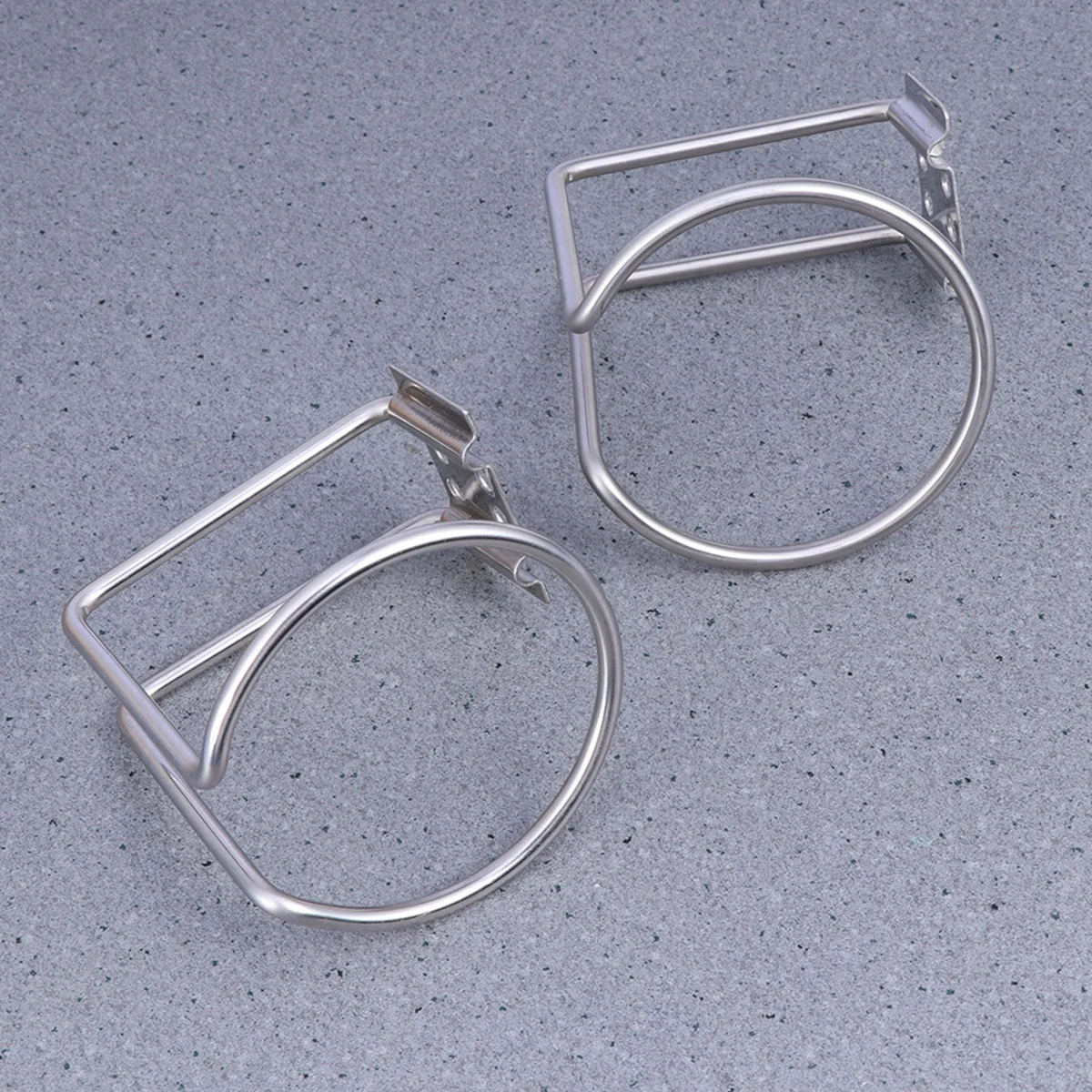 

Trailer Accessories Drink Holder for Pontoons Stainless Steel Ringlike Cup Boat Support