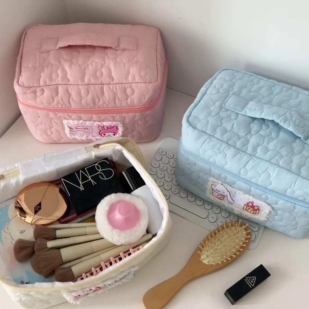 Sanrio Kawaii Hello Kitty My Melody Cinnamoroll Cosmetic Bags