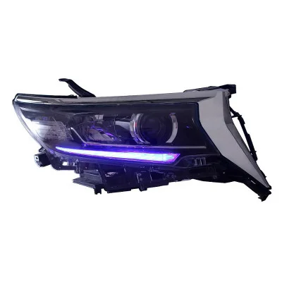 

HGD Car LED Head Lamp Fit For Toyota Land Cruiser Prado 2018-up Full Light with Sequential Indicator