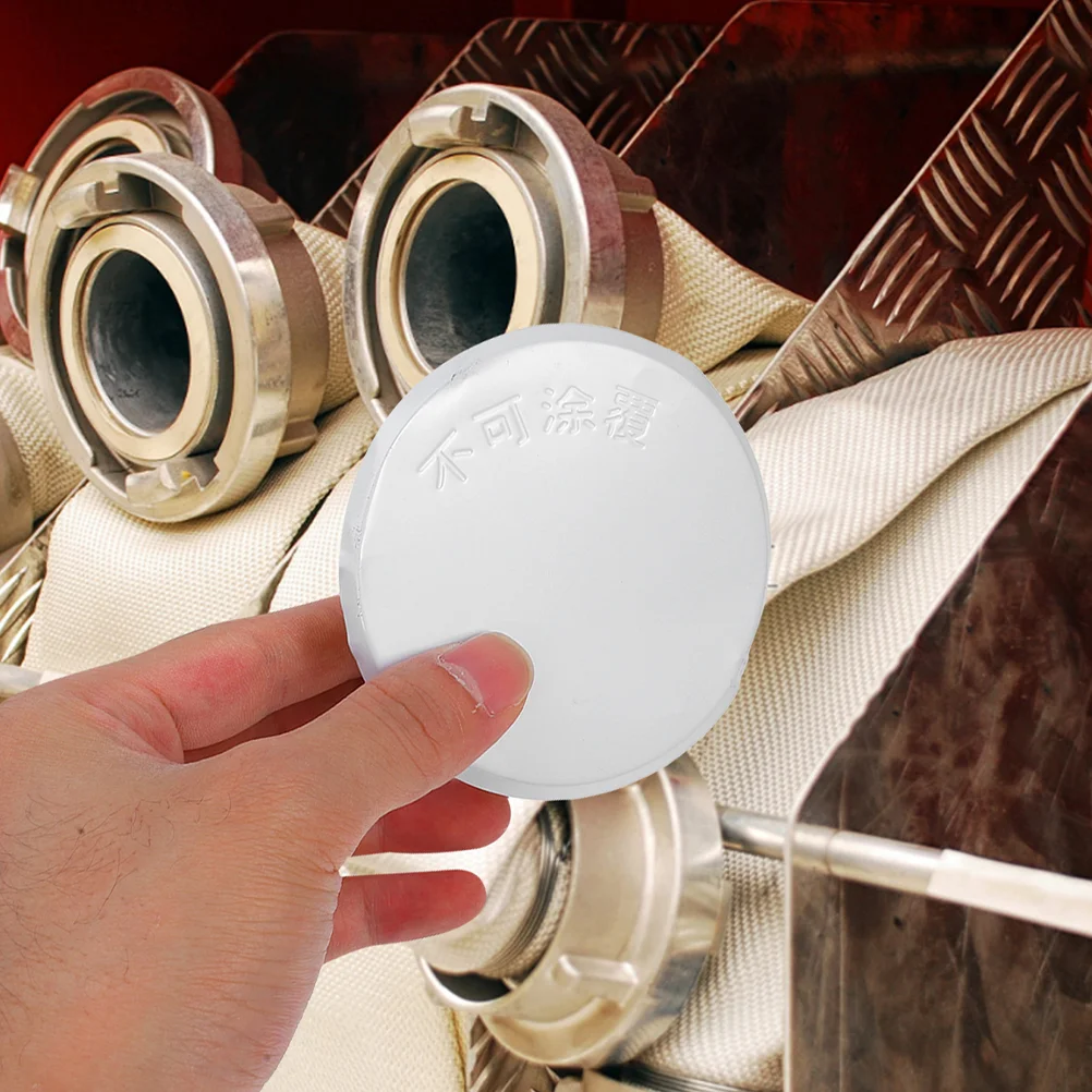 2pcs Fire Sprinkler Covers Ceiling Cover Plate Fire Sprinkler Heads Cap Head Protector For System