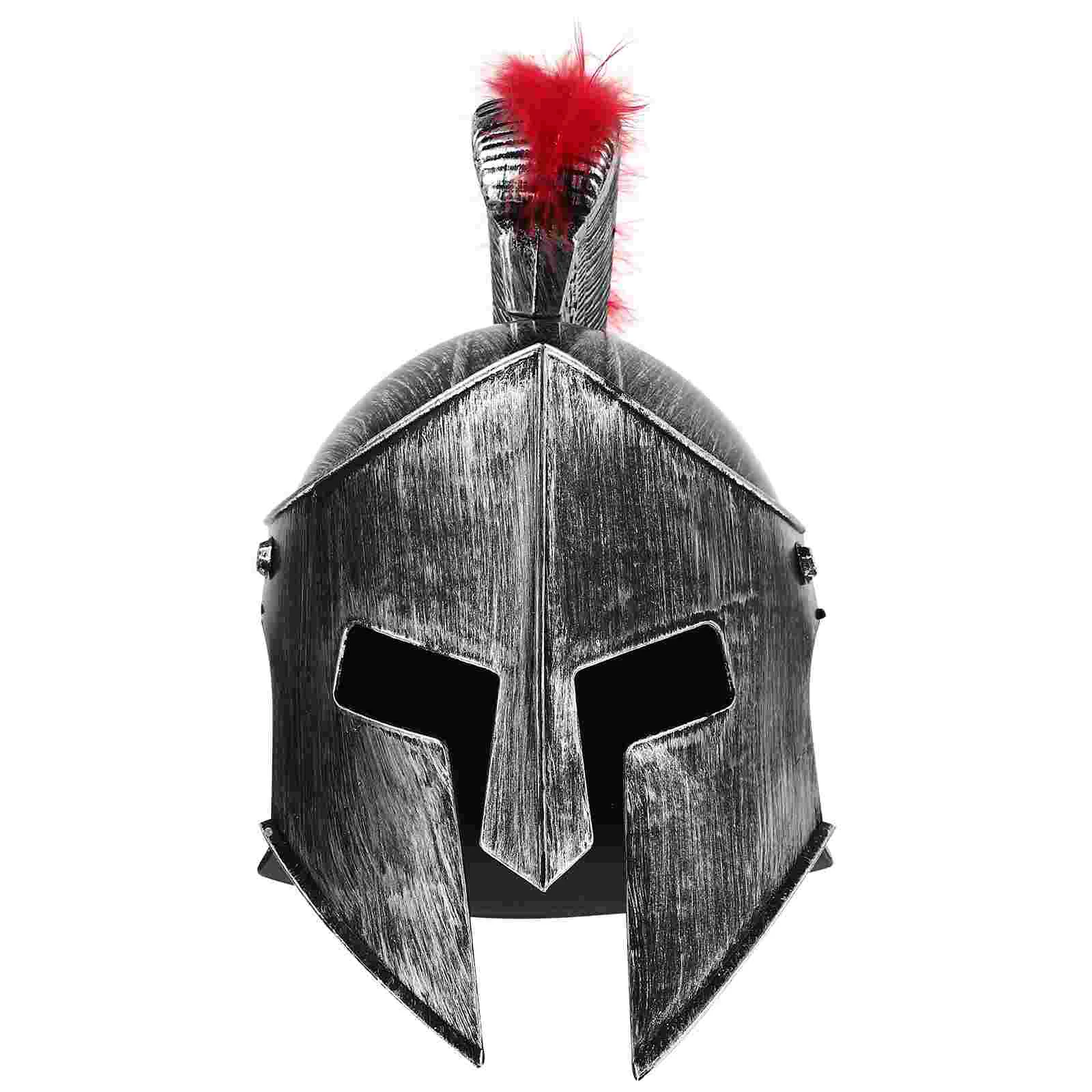 

Holiday Ball Supplies Hats Decoration Adults Roman Men Warriors Horns Pvc Plastic Material Gladiator Costume Cosplay