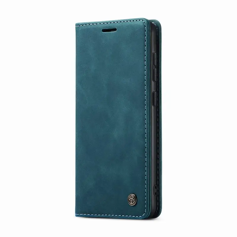 thumbnail image 1 of Funda de cuero mate con tapa magnética para Iphone, funda de billetera para Iphone 15 Pro Max 14 Pro 13 12 Mini 11 Xs Xr 7 8 6 Plus SE 5 S, 1 of 5