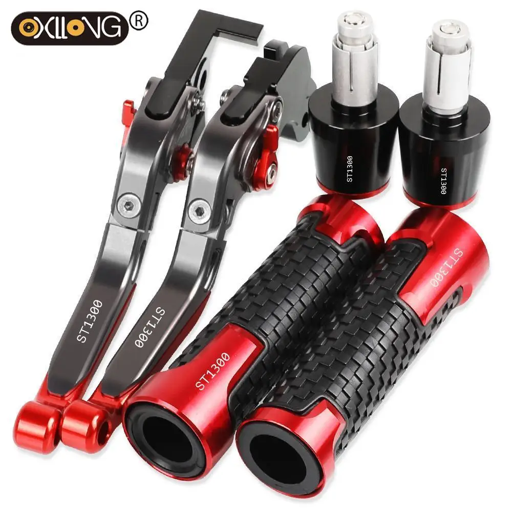 

Motorcycle Brakes Tie Rod Handbrake Brake Clutch Levers Handlebar Hand Grips ends For HONDA ST1300 2008 2009 2010 2011 2012