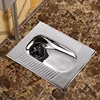 #Silver Household Toilet Set Anti-Blocking Toilet Water-Saving Box Set Potty Chair Squatting Toilet Urinal 3