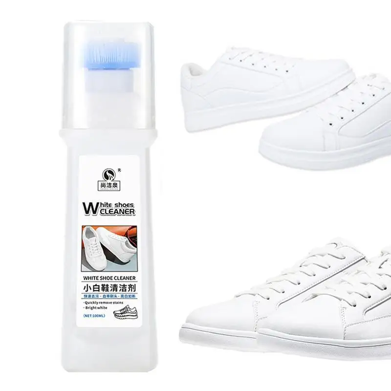 

Shoe Whitenings Cleaner Brightening Multifunctional Cream Polish For Sneakers Whitenings Gel Stain Remover Cleaning Kit