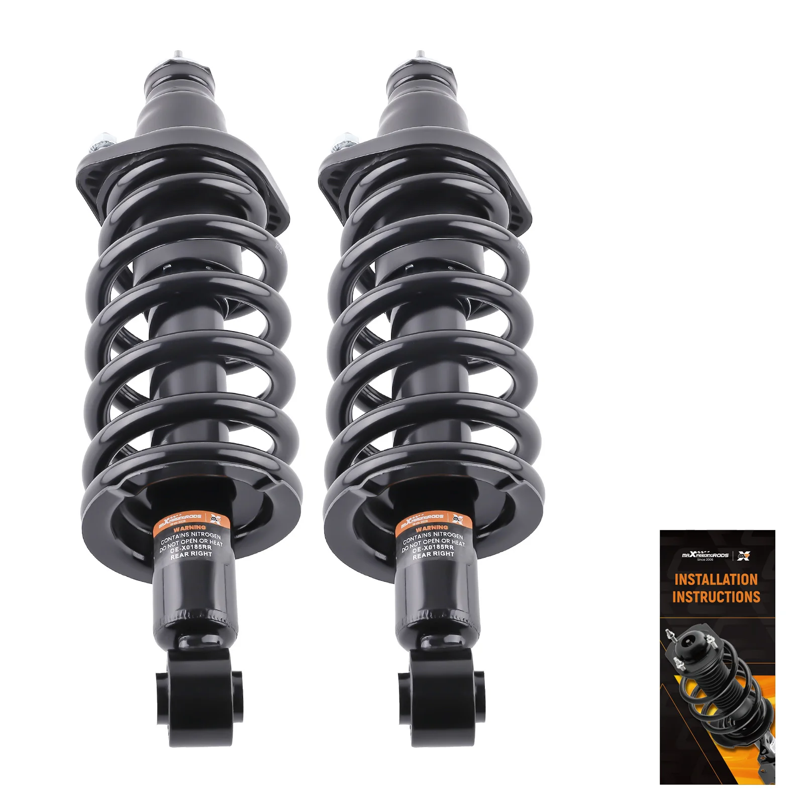 2Pcs Front Complete Shocks Struts W/Coil Spring For 2002-2006