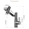 Digital Display LED Bathroom Basin Faucet For 360 Rotation Multifunction Stream Sprayer Hot Cold Water Mixer Sink Tap Bathroom 6