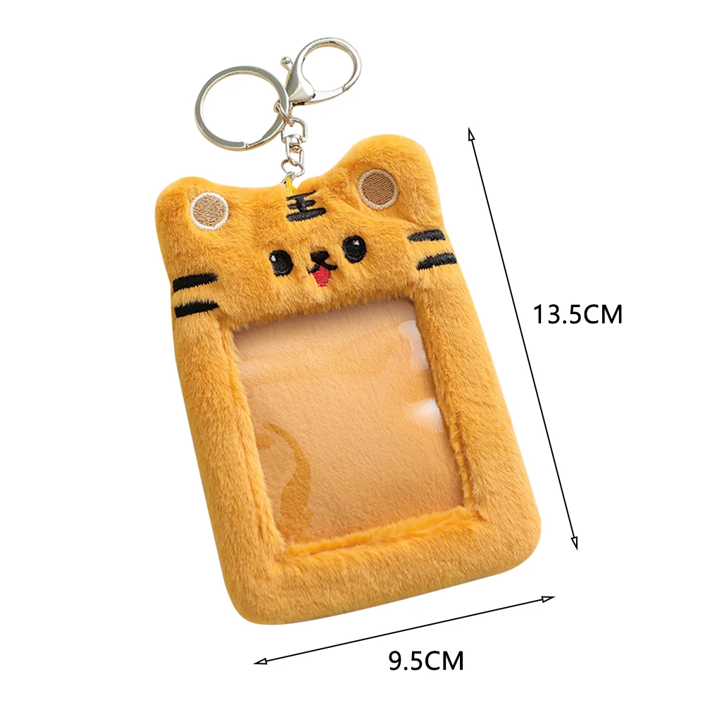 Kawaii Plush Bag For Idol BTS Blackpink Photocard Holder Credit ID Bank Card Purse Protective Case for Girl Keychain Bag Pendant coin purse card holders