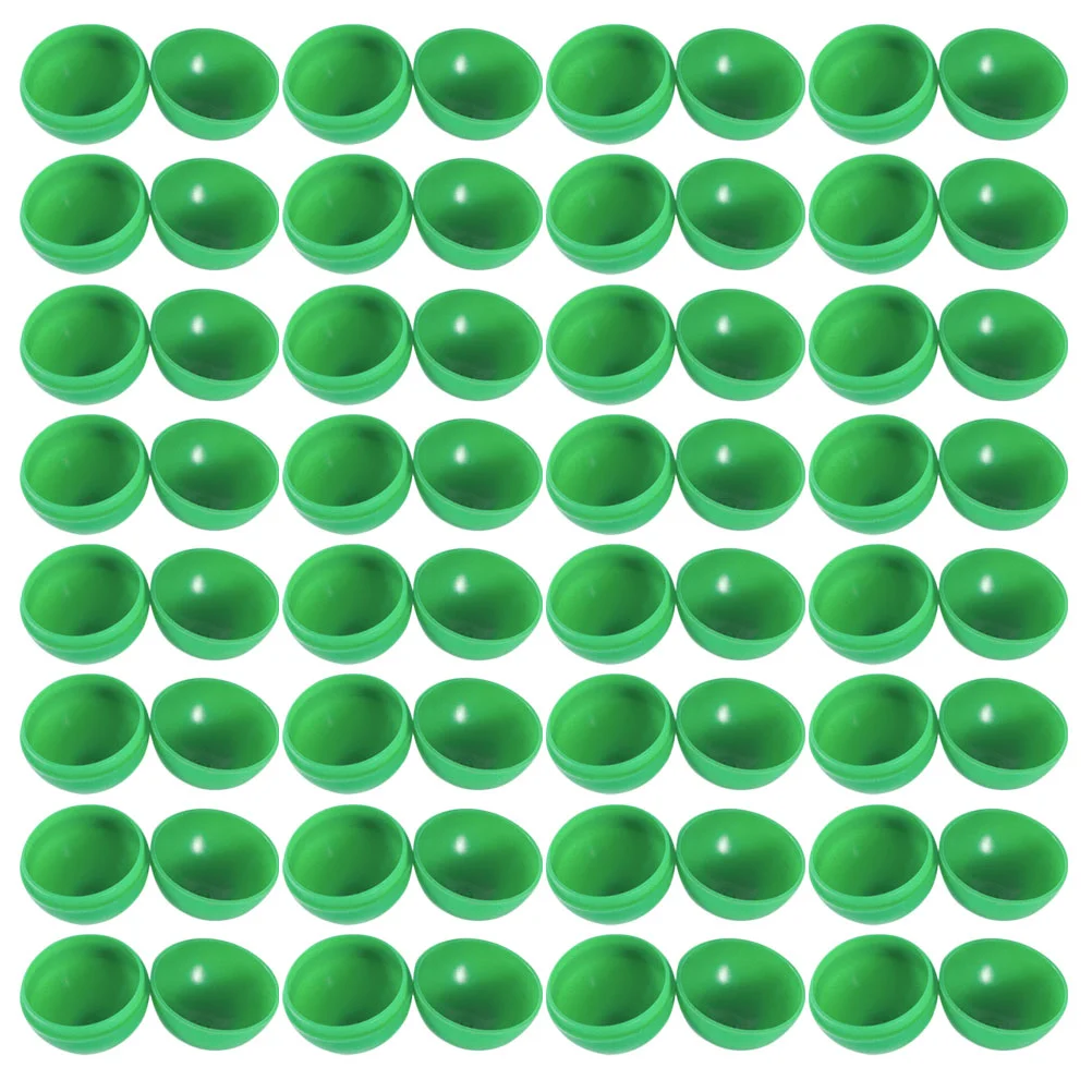 

50pcs Lottery Balls Ornaments Raffle Drawing Balls Party Activity Plastic Openable Ball Props