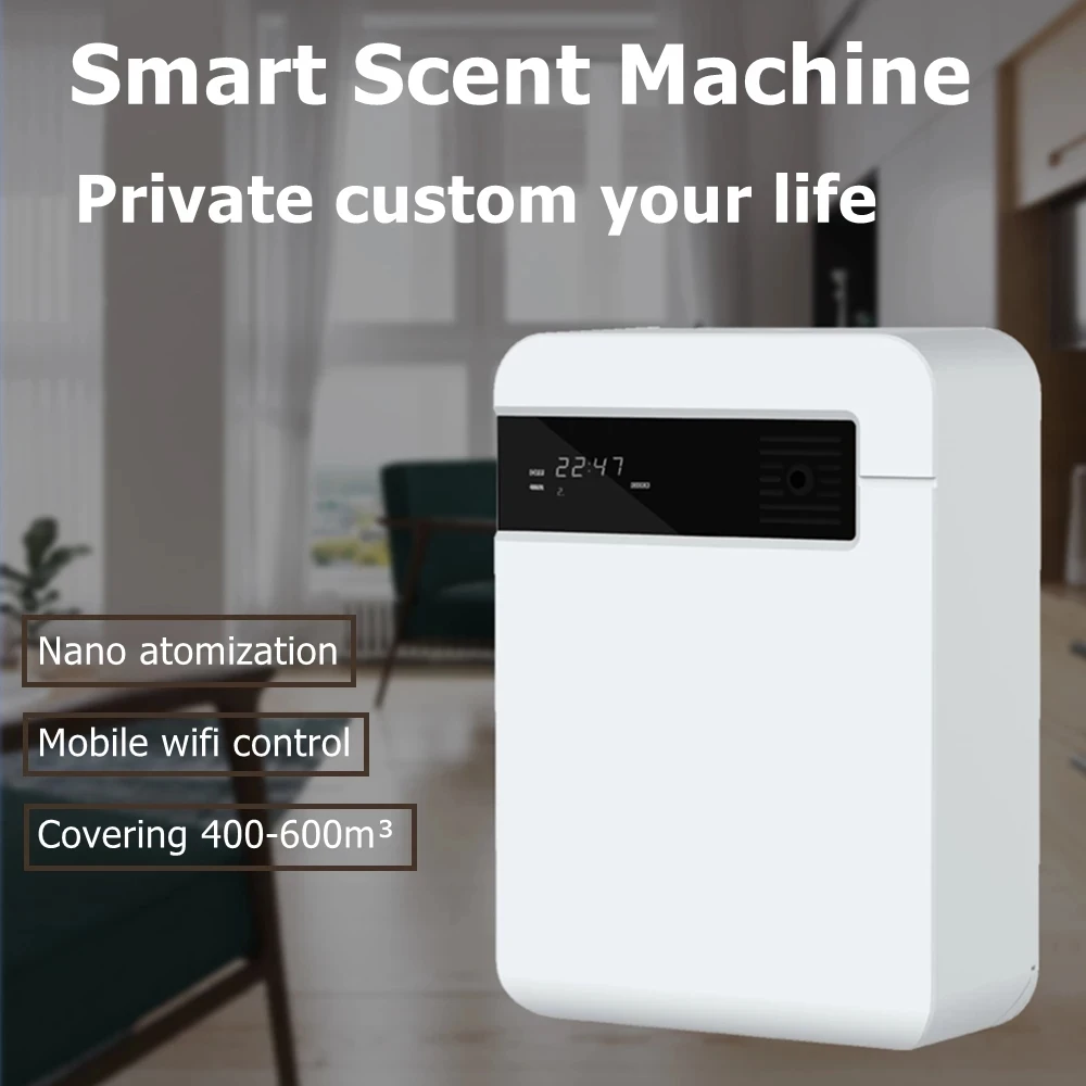 Diffuseur automatique de parfum d'huiles essentielles, machine d'arômes,  Bluetooth intelligent, synchronisation WiFi, maison et hôtel, 300ml -  AliExpress