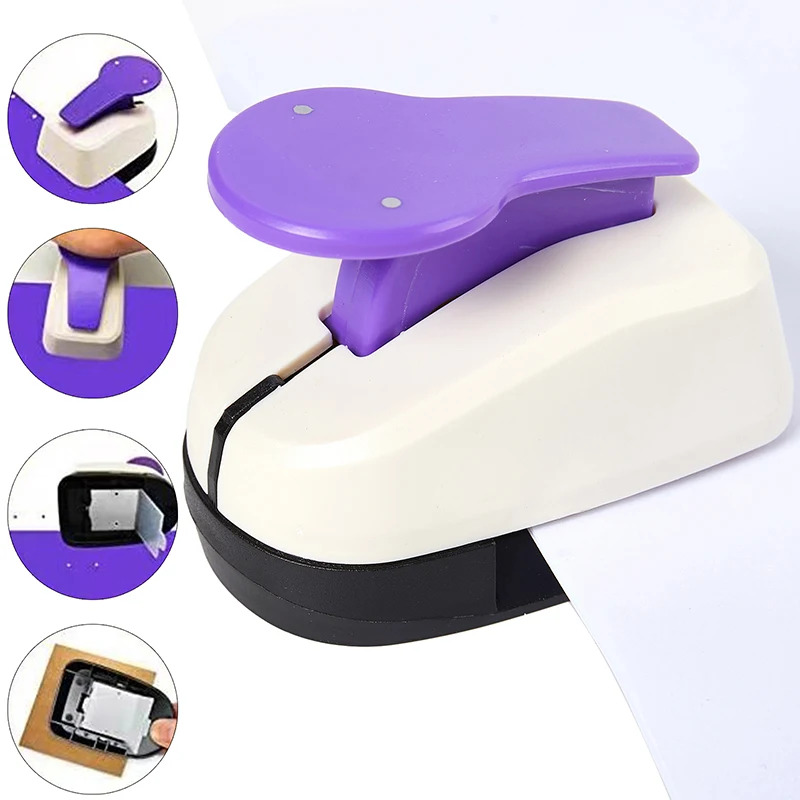 

Scrapbooking Paper Punch Earring Card Hole Puncher DIY Children's Hole Punch Punches Tool for School Office Ring Binder Paper