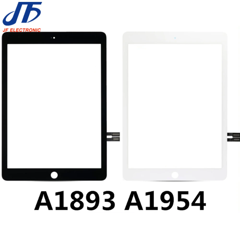 LCD Display Screen 10Pcs Replacement For iPad 6 6th Gen A1954 A1893 9.7 2018 LCD Outer Touch Screen Digitizer Glass Panel Assembly Display Adhesive