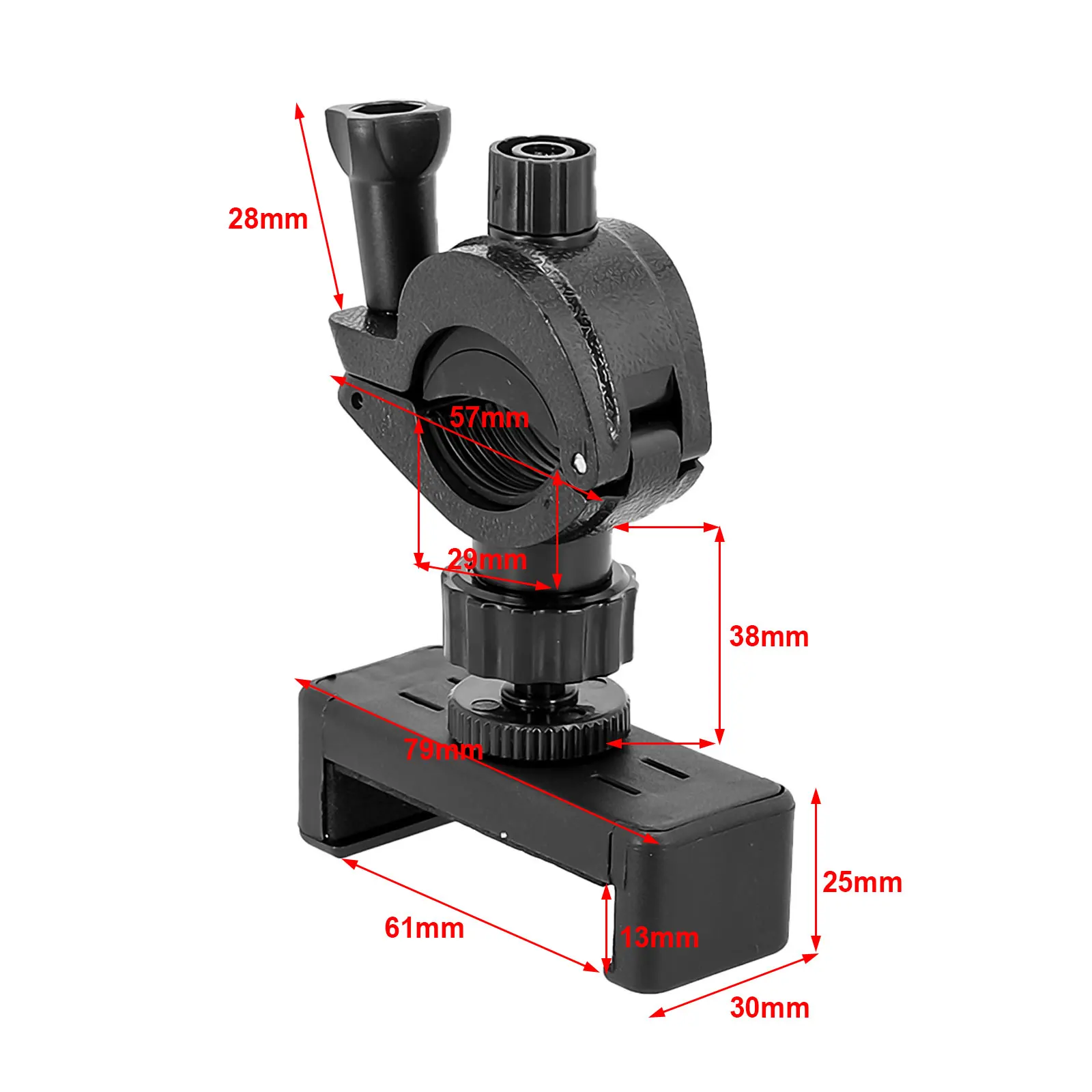 Stand Mount Holder Microphone Tablet Holder Microphone 360 Degree Rotation Performances Rotatable