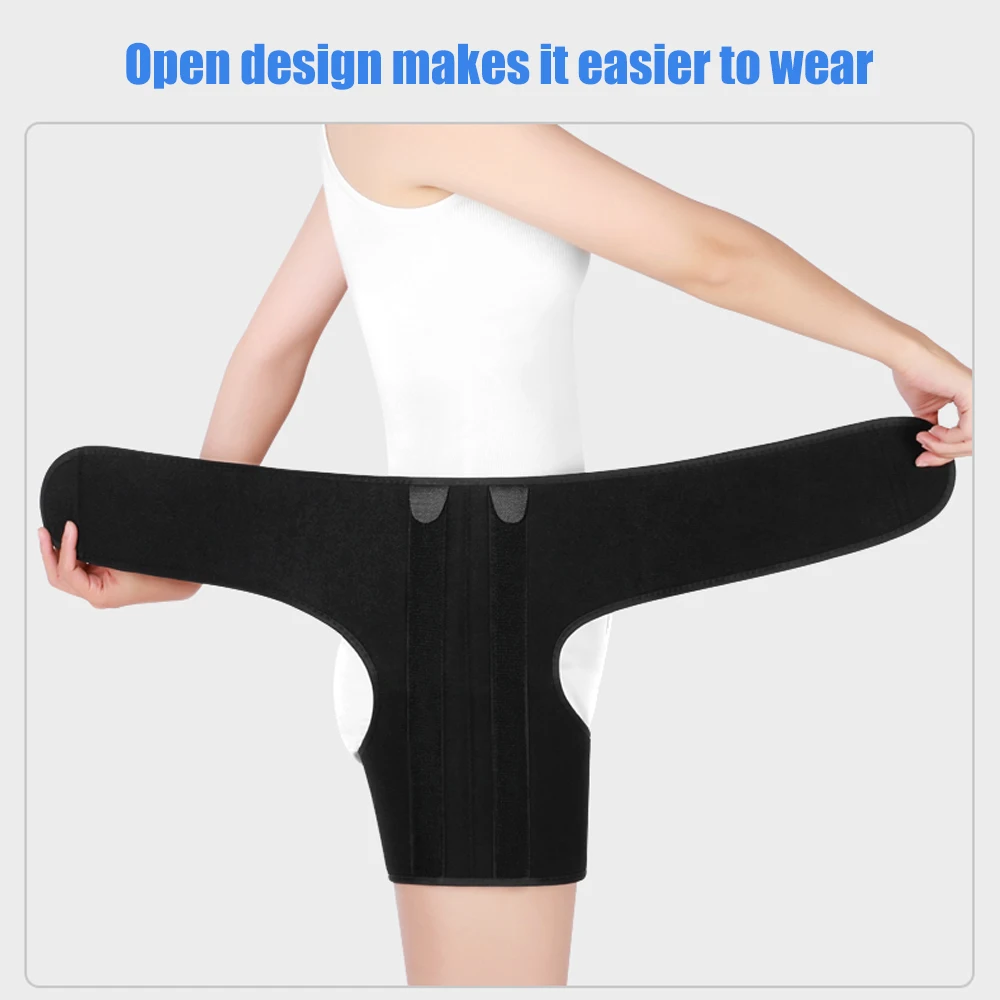 Tcare Adjustable Hip Brace Stabilizer Sciatica Pain Relieve Groin Compression Wrap Hip Support Brace Pain Relieve Health Care hip support brace