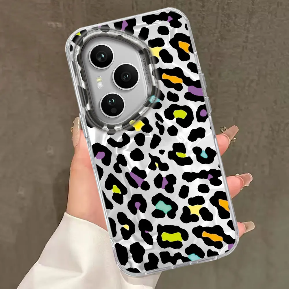 Pink Leopard Print Girls Phone Case - Stylish and Durable Cover
