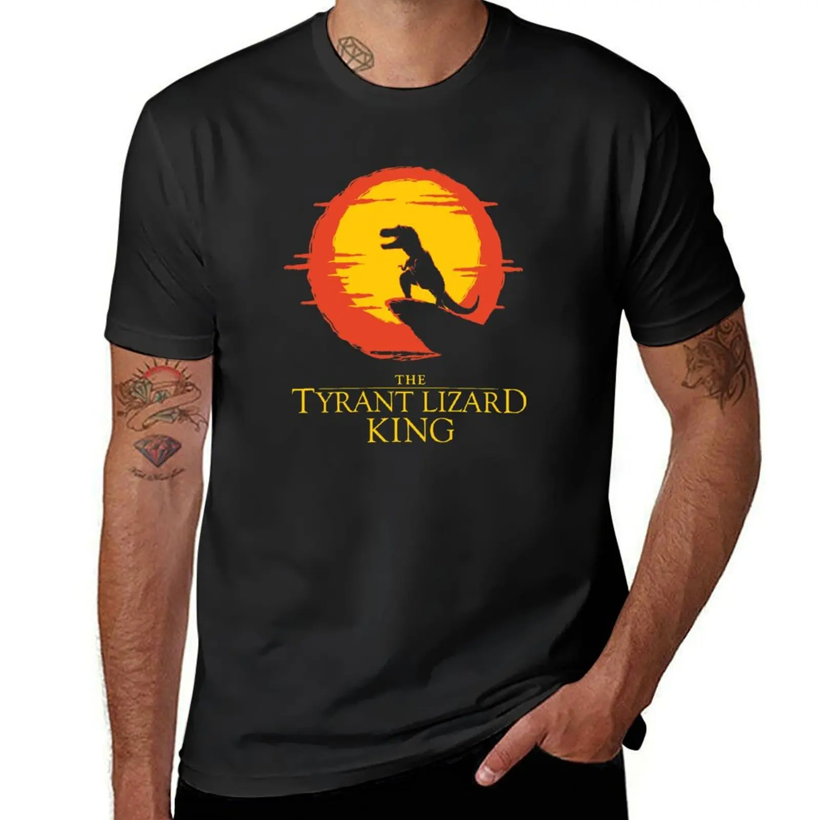 

The Tyrant Lizard King T-Shirt shirts graphic tees blanks summer top new edition funny t shirts for men