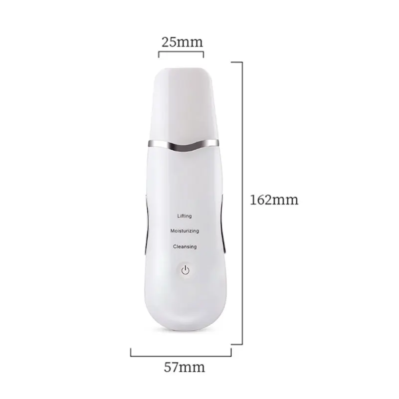 Ultrasonic Face Cleaning Skin Scrubber Facial Cleaner Skin Peeling Blackhead Removal Pore Cleaner Face Scrubber