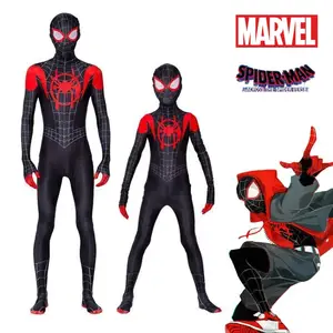 Costume Disney Marvel Spider-Girl, femmes, combinaison gantée bleu