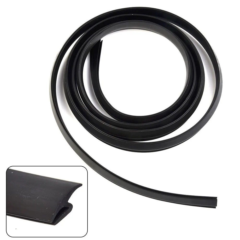 

1.7M Front Windshield Panel Sealed Trim Noise Sound Insulation Rubber Sealing Strip Leakproof Weatherstrip Auto Anti Leak Strip