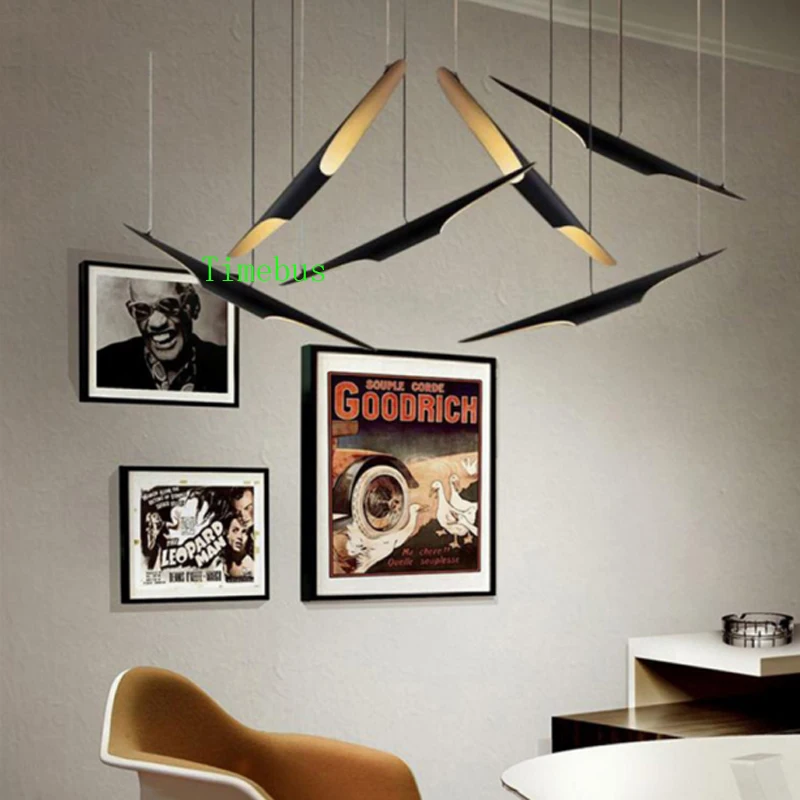 Рисунок 4 - Алюминиевые подвесные лампы в стиле пост-модерн