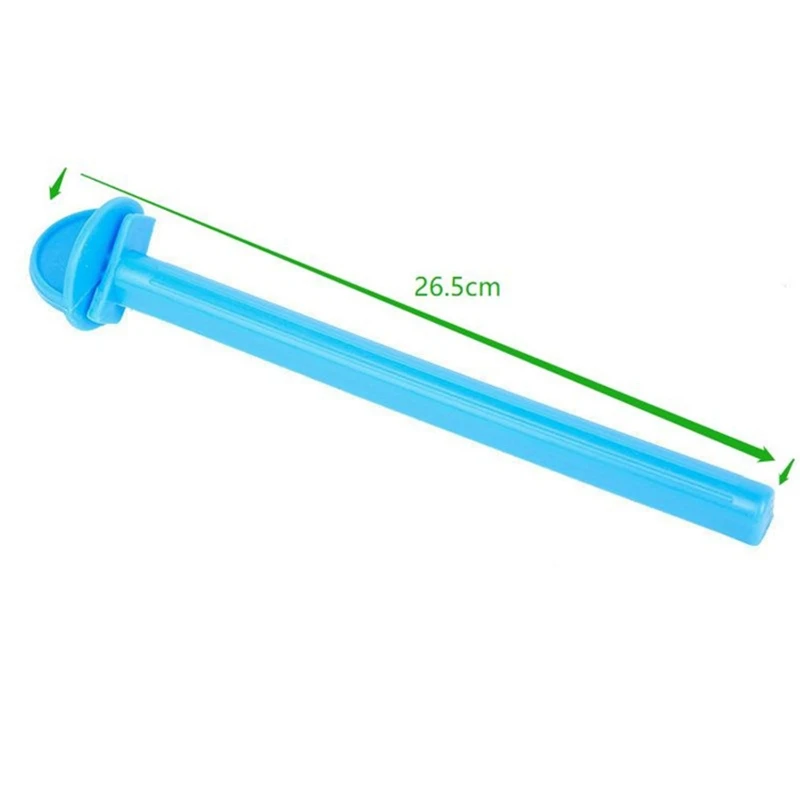 Plastic Perch Birdcage Training Stand Durable Grinding Chew Toy for budgerigar Parakeet Lovebird 5-Piece Color Random N1HF