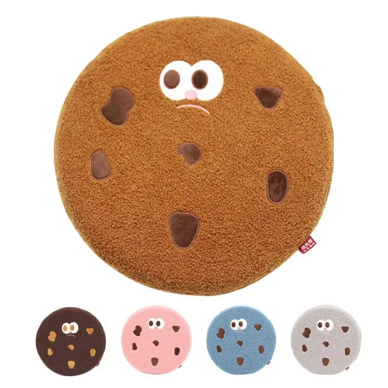 

Round Chair Cushion Comfortable Memory Foam Sofa Bed Chair Floor Seat Cushion Cookie Shape Cushion For Study Room Balcony