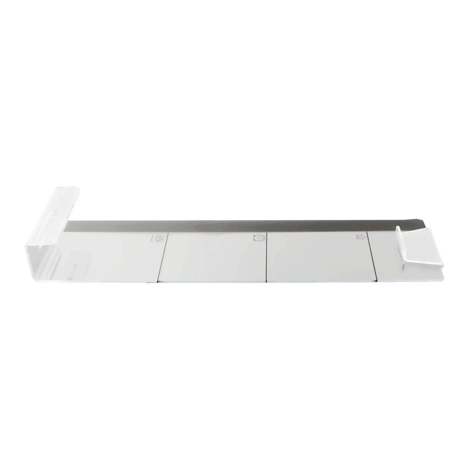 

Sticky Note Holder Acrylic Easily Stick Home Memo Board Monitor Message Office School Transparent Wear-resistance