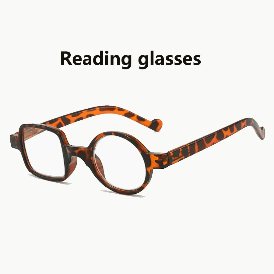 Stylish Irregular Vintage Reading Glasses for Men and Women – Perfect for Everyday Elegance