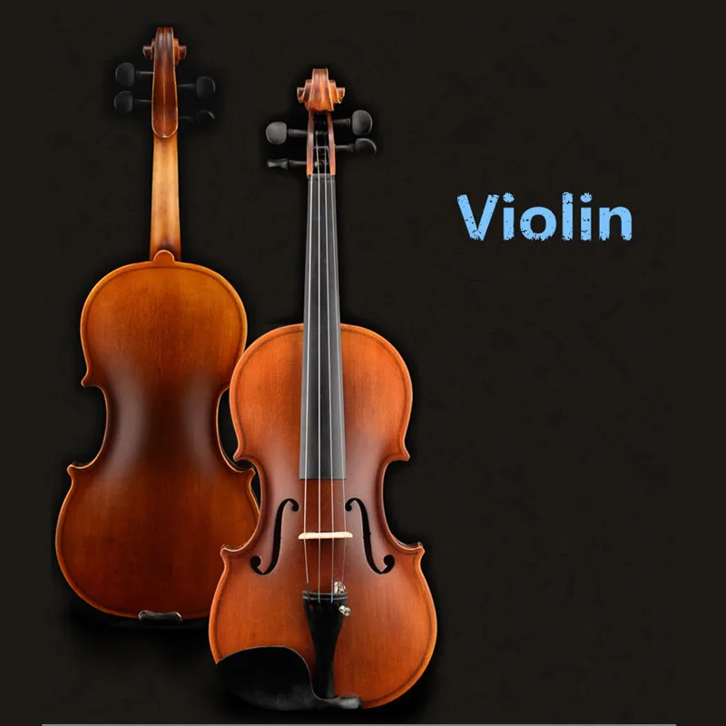 1/4 3/4 4/4 1/2 1/8 Archaize Violino Artigianato Violino Con Rosin Strumenti Musicali