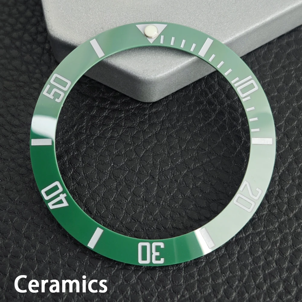 Premium Ceramic/Aluminum Watch Bezel Insert - High-Quality Mechanical Accessory