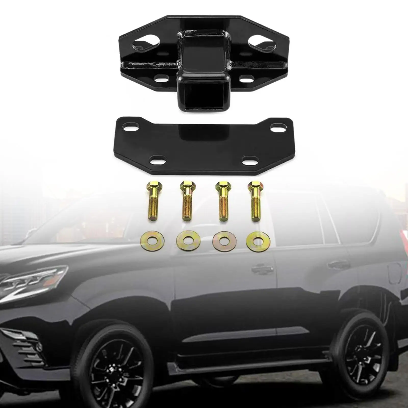Trailer Tow Hitch Receiver, 70108005TA Maintenance Attachment Assembly Spare Part Hitch Receiver for Gx460 All 2014-
