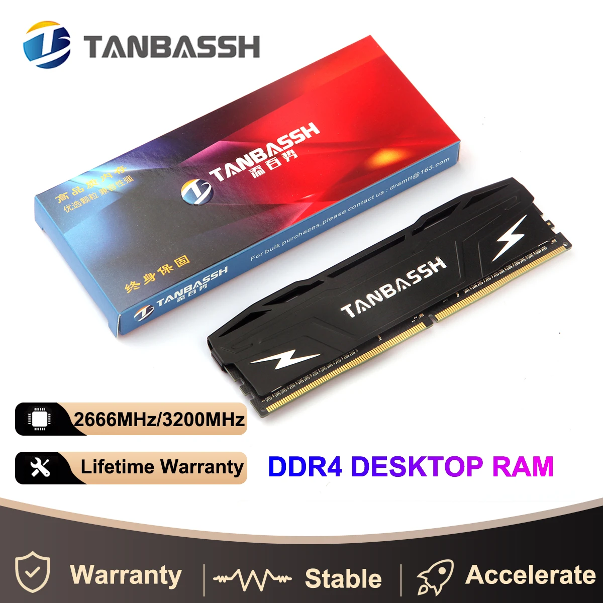 DDR4 4GB 8GB ram 2400MHz 2666MHZ 16GB 2666MHZ PC DIMM Desktop Memory Support motherboard ddr4 TANBASSH|RAMs| - AliExpress