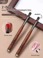Magnet Phototherapy Pen 2-in-1 Cat Eye Powerful Magnet Canned Special Ultra Thin Phototherapy Pen Brushless Nail Tool 1